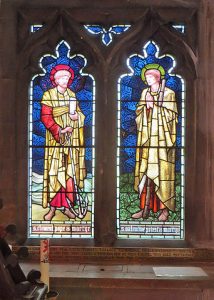 Ilford Hospital chapel windows.